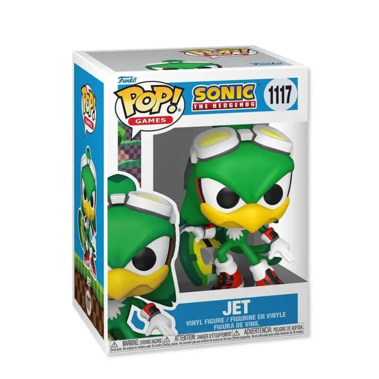 01. Funko Pop! Games Sonic The Hedgehog Jet The Hawk #1117