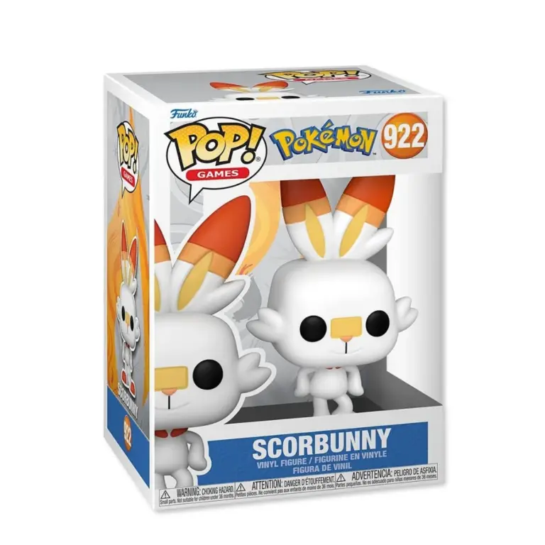 01. Funko Pop! Gamess Pokémon Scorbunny