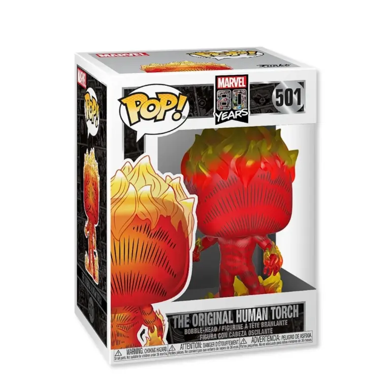 01. Funko Pop! Marvel 80th First Appearance Human Torch #501