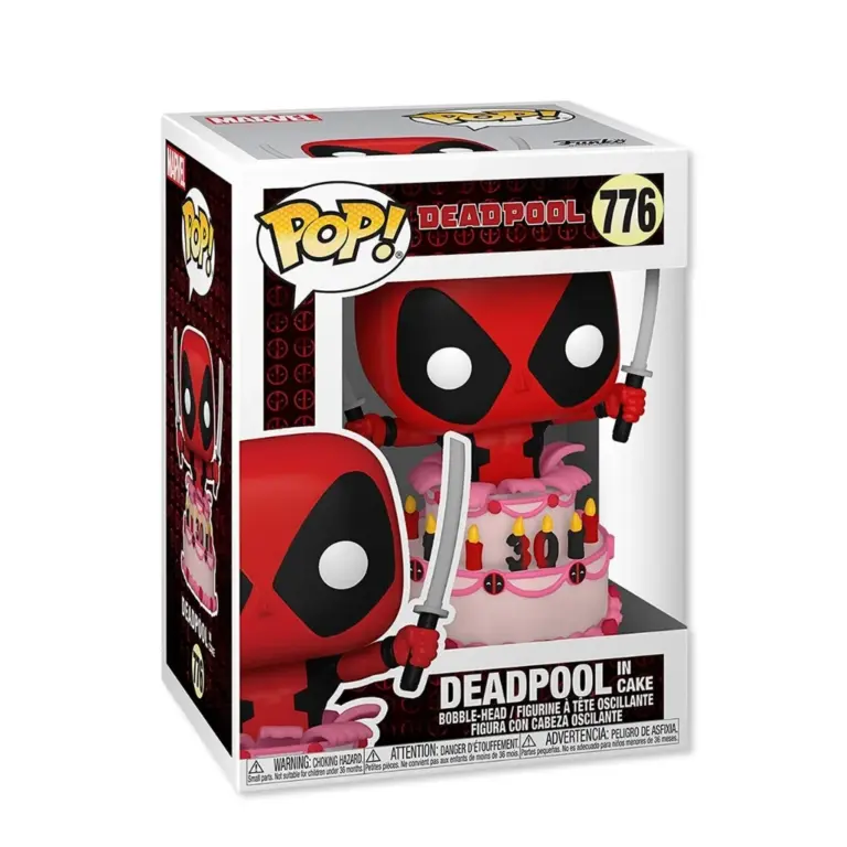 01. Funko Pop! Marvel Deadpool 30th Deadpool In Cake #776