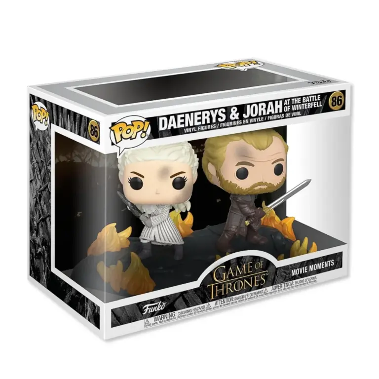 01. Funko Pop! Moments Game Of Thrones Daenerys & Jorah #86