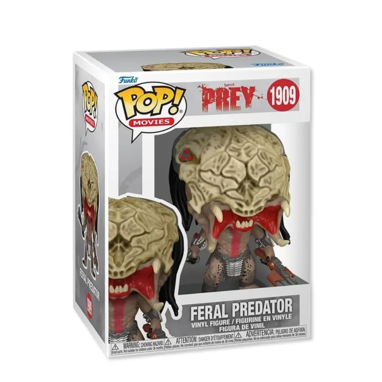 01. Funko Pop! Movies Prey Feral Predator #1909