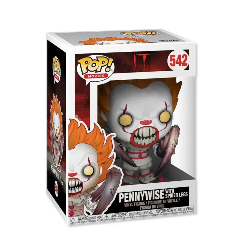 01. Funko Pop! Movies Stephen King's It Pennywise With Spider Legs #542