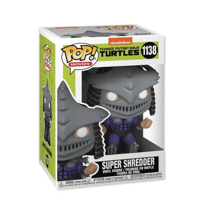01. Funko Pop! Movies Teenage Mutant Ninja Turtles II Super Shredder #1138