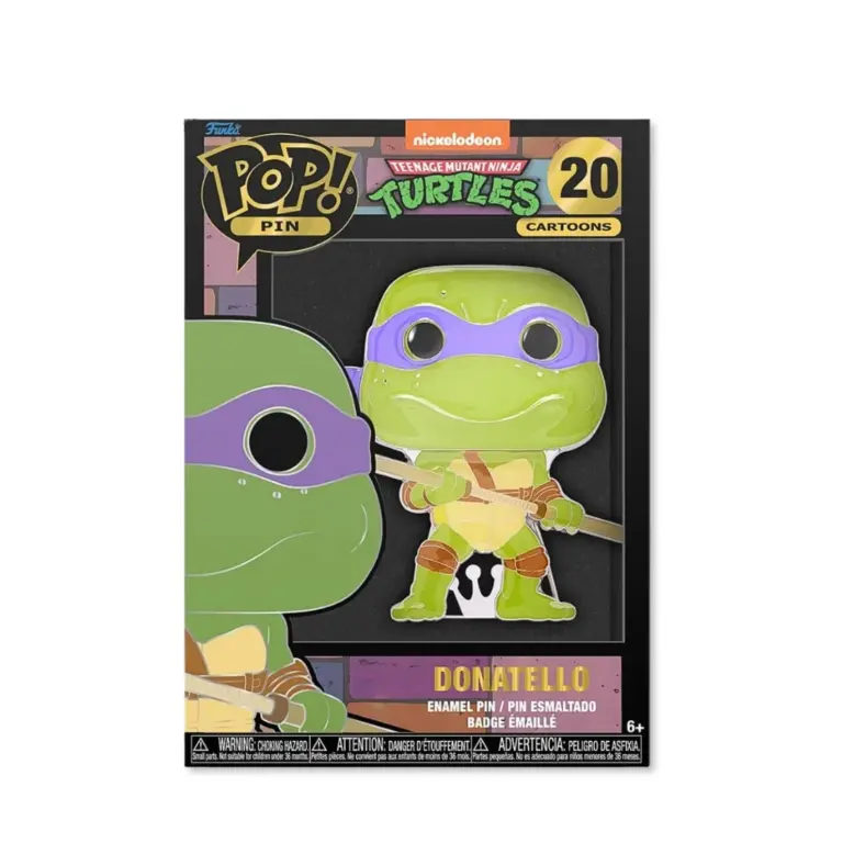01. Funko Pop! Pin Teenage Mutant Ninja Turtles Donatello #20