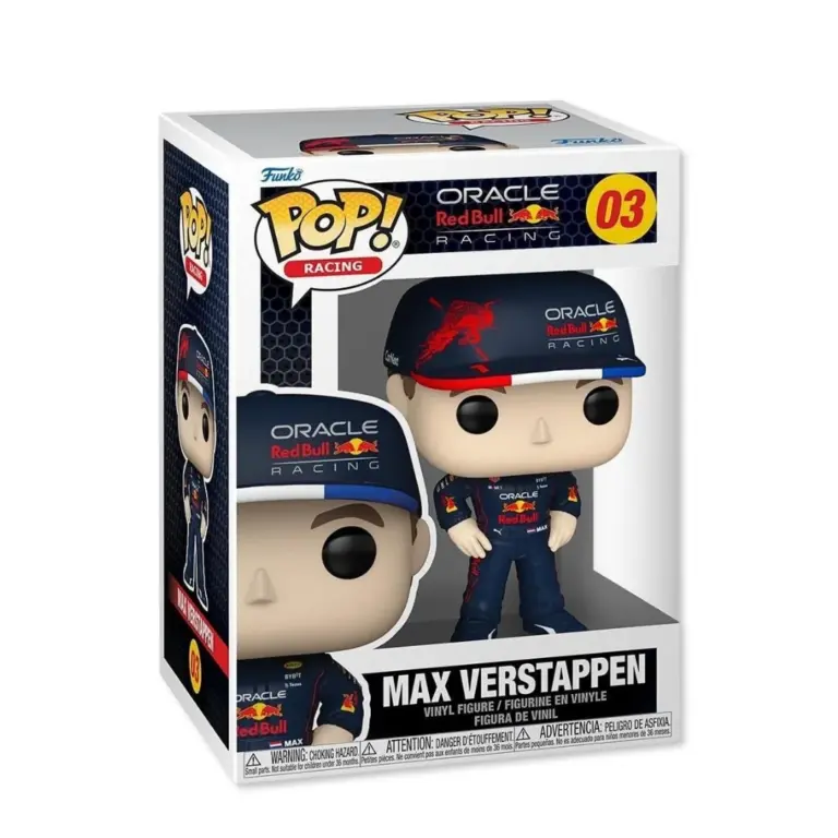 01. Funko Pop! Racing Formula 1 Max Verstappen #03