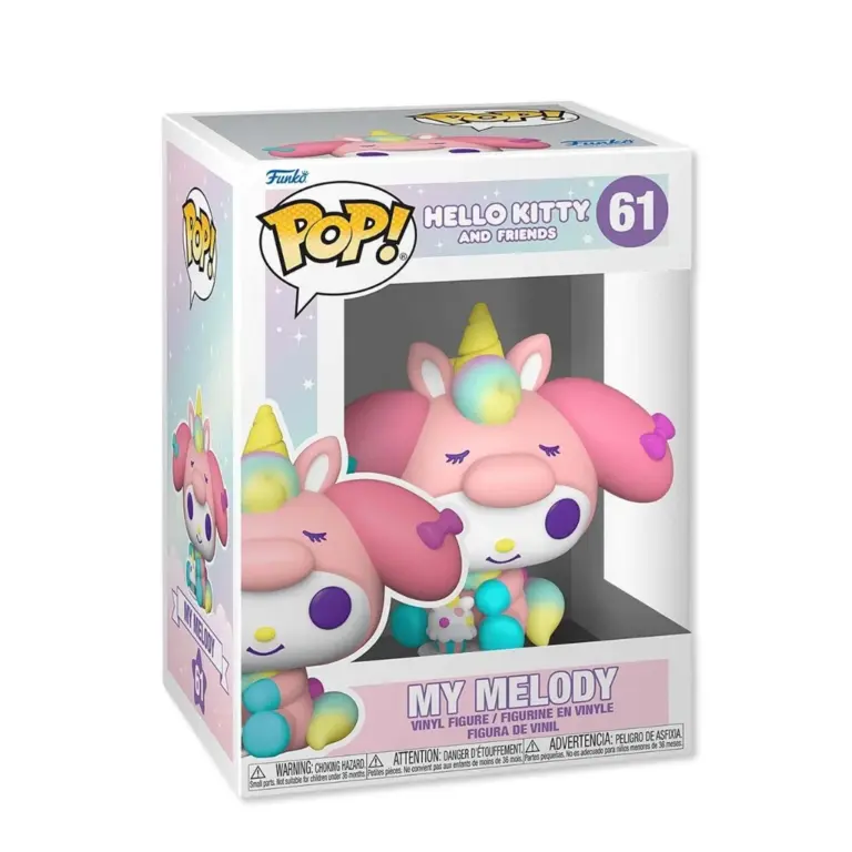 01. Funko Pop! Sanrio Hello Kitty My Melody (Unicorn Party) #61