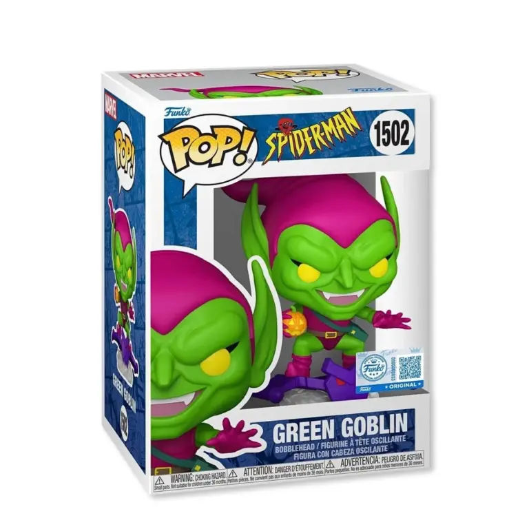 01. Funko Pop! Spider Man The Animated Series Green Goblin #1502
