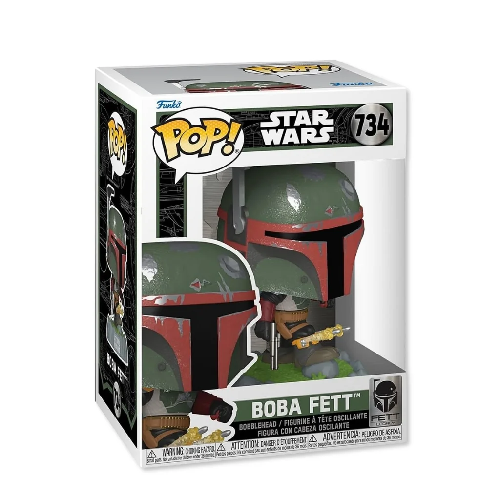 01. Funko Pop! Star Wars Boba Fett #734