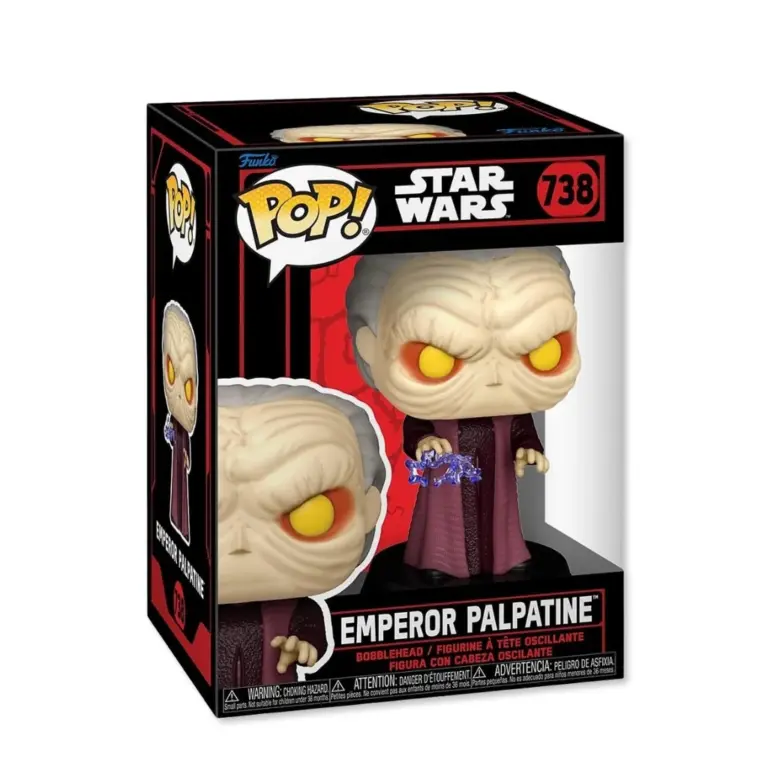 01. Funko Pop! Star Wars Emperor Palpatine #738