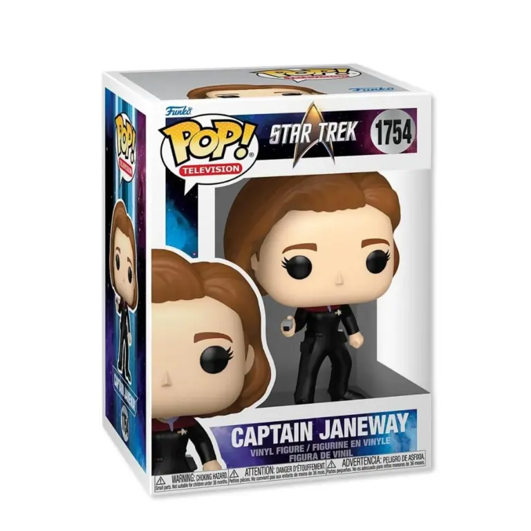 01. Funko Pop! TV Star Trek Captain Janeway #1754