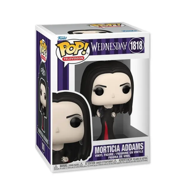 01. Funko Pop! TV Wednesday Morticia Addams #1818