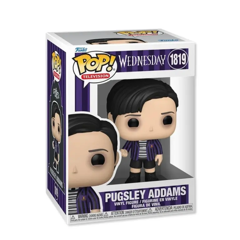 01. Funko Pop! TV Wednesday Pugsley Addams #1819