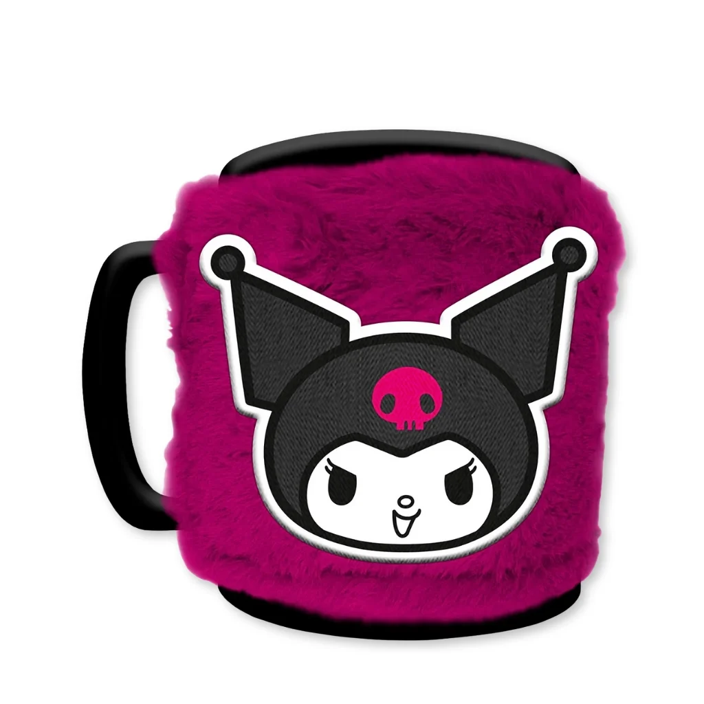 01. Kuromi (Cheeky Punky) Fuzzy Mug, 440 Ml