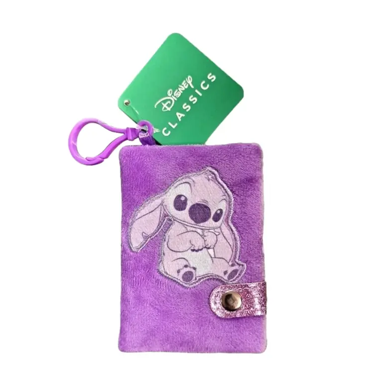 01. Lilo & Stitch 'Purple' Mini Plush Notebook