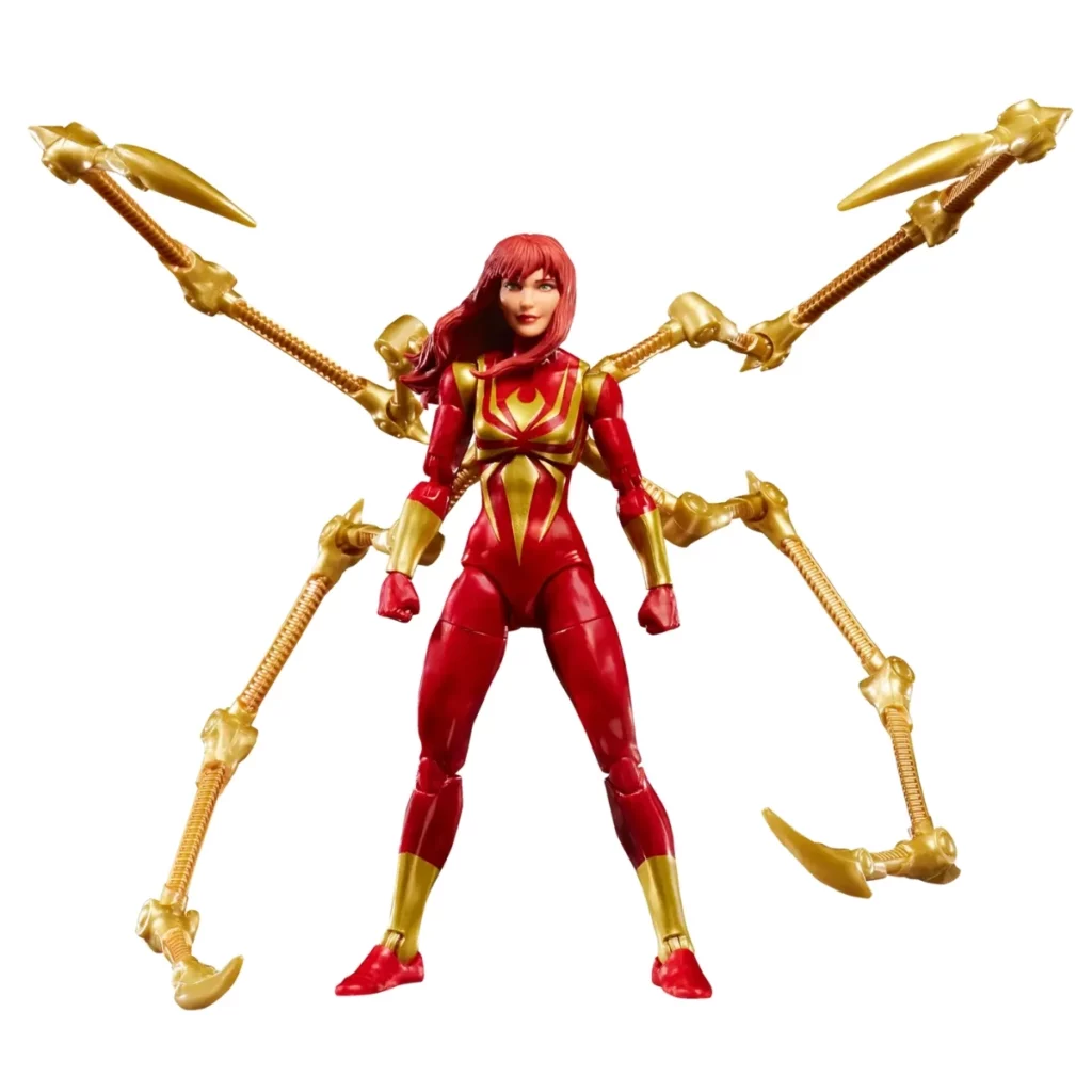 01. Marvel Legends Series MTG Mary Jane Watson (Iron Spider) Figura, 15cm