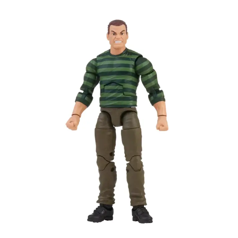 01. Marvel Legends Series Spider Man Sandman Figura, 15cm