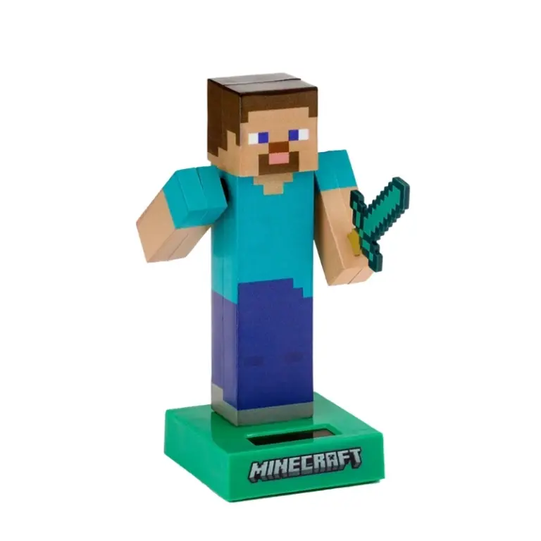 01. Minecraft Steve Solar Pal