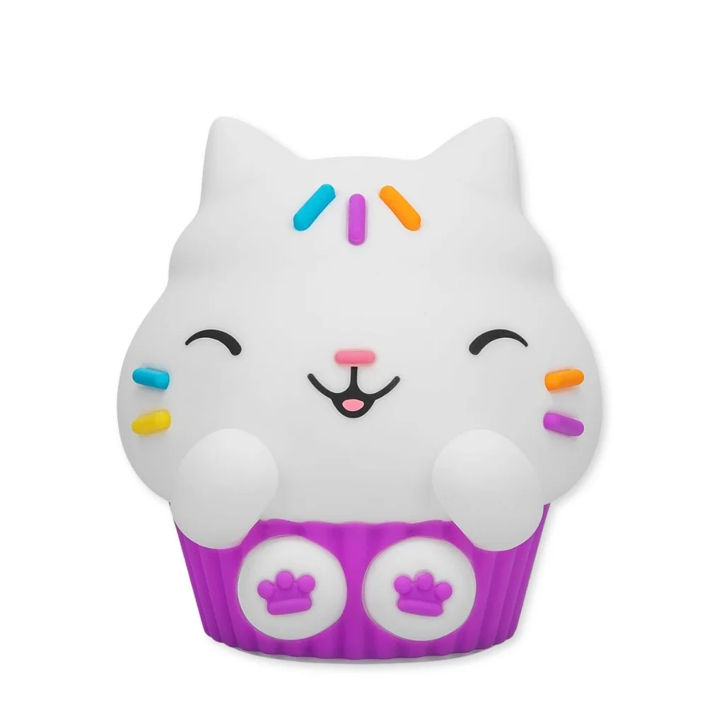 01. Paladone Gabby's Dollhouse Cakey Cat SquishyGlo Silicone Light