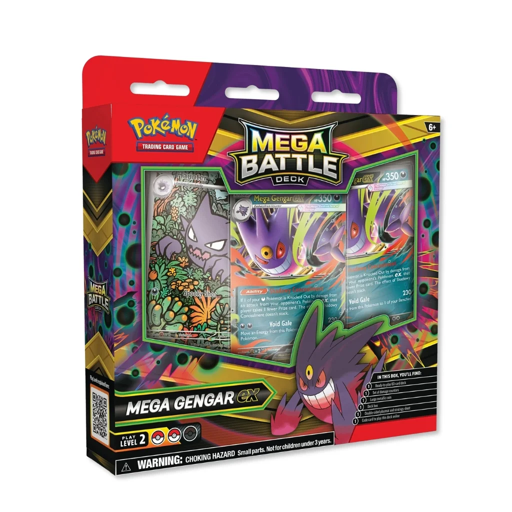 01. Pokémon TCG Mega Battle Deck Mega Gengar Ex