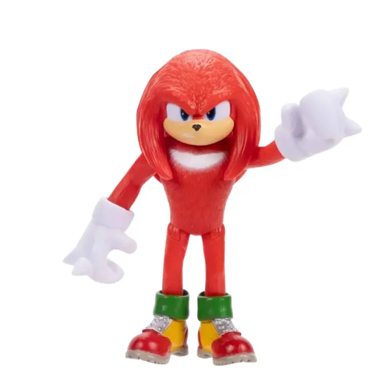 01. Sonic The Hedgehog 3 Knuckles Figurica, 6cm