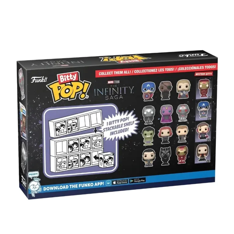02. Funko Bitty Pop! The Infinity Saga 4 Pack Series 1