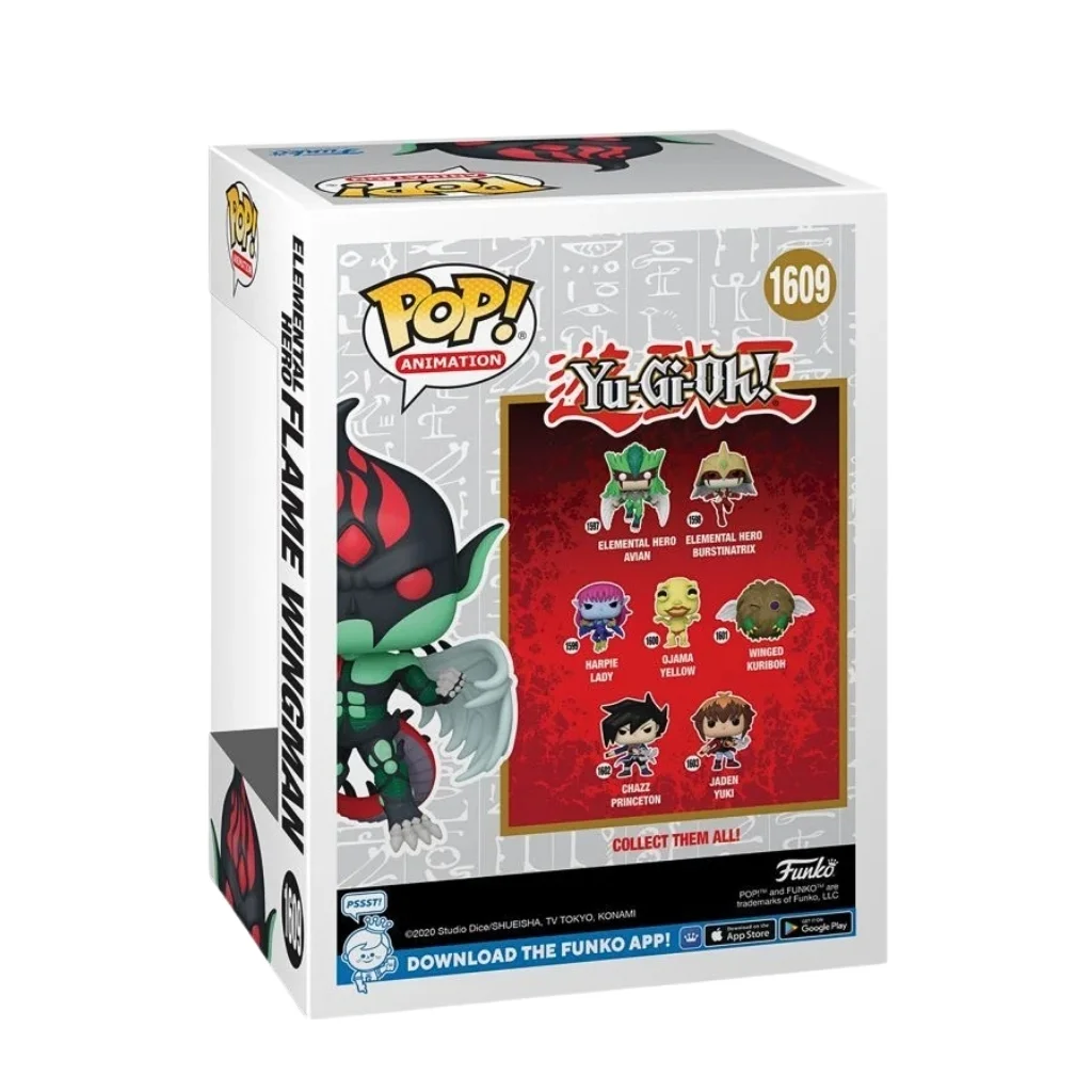 02. Funko Pop! Animation Yu Gi Oh! Elemental Hero Flame Wingman #1609
