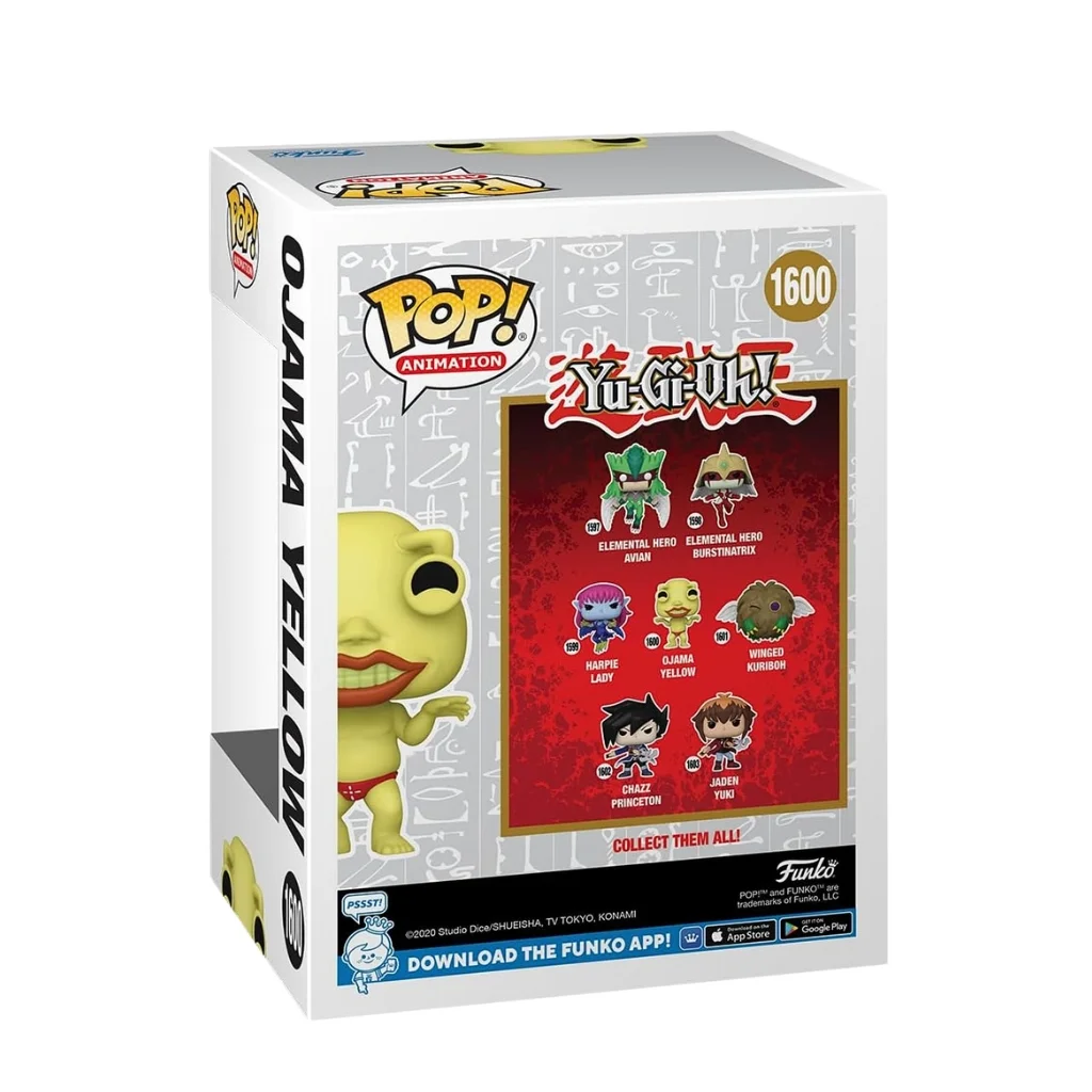 02. Funko Pop! Animation Yu Gi Oh! Ojama Yellow #1600