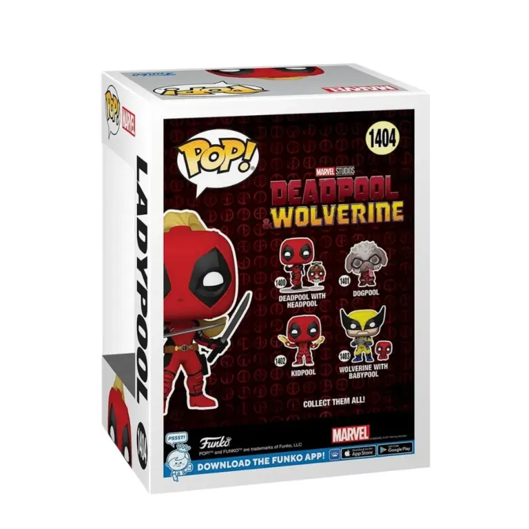 02. Funko Pop! Marvel Deadpool & Wolverine Ladypool #1404
