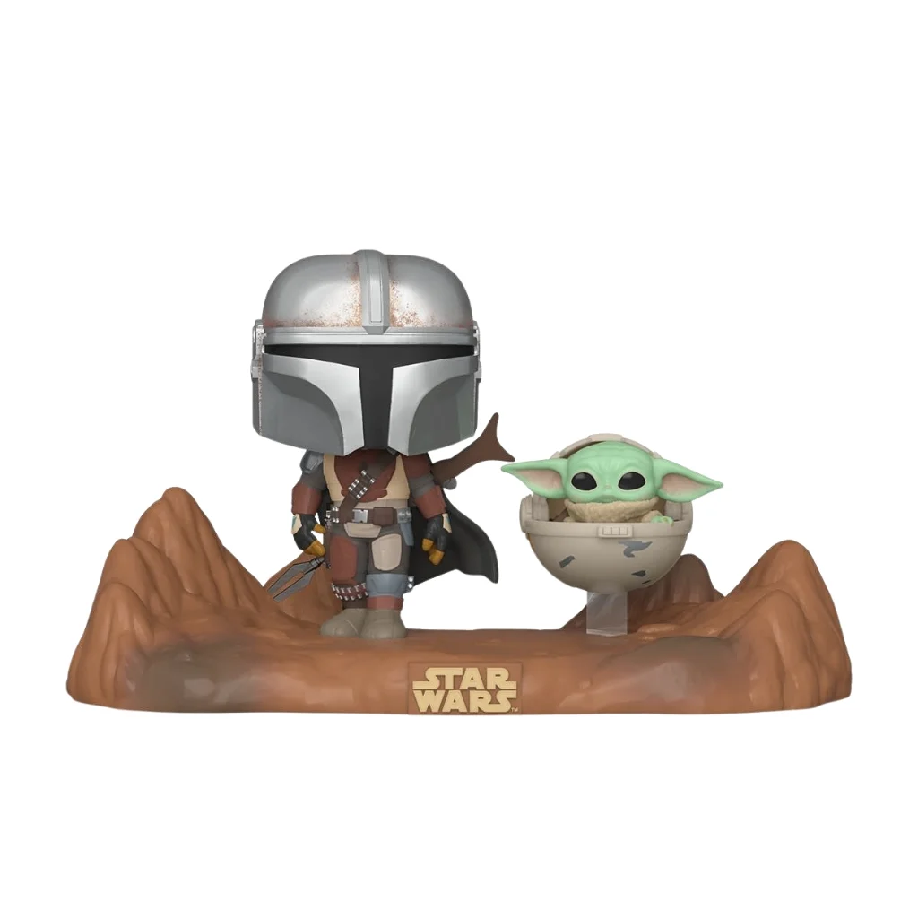 02. Funko Pop! Moments Mandalorian The Mandalorian With The Child #390