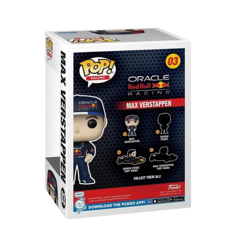 02. Funko Pop! Racing Formula 1 Max Verstappen #03