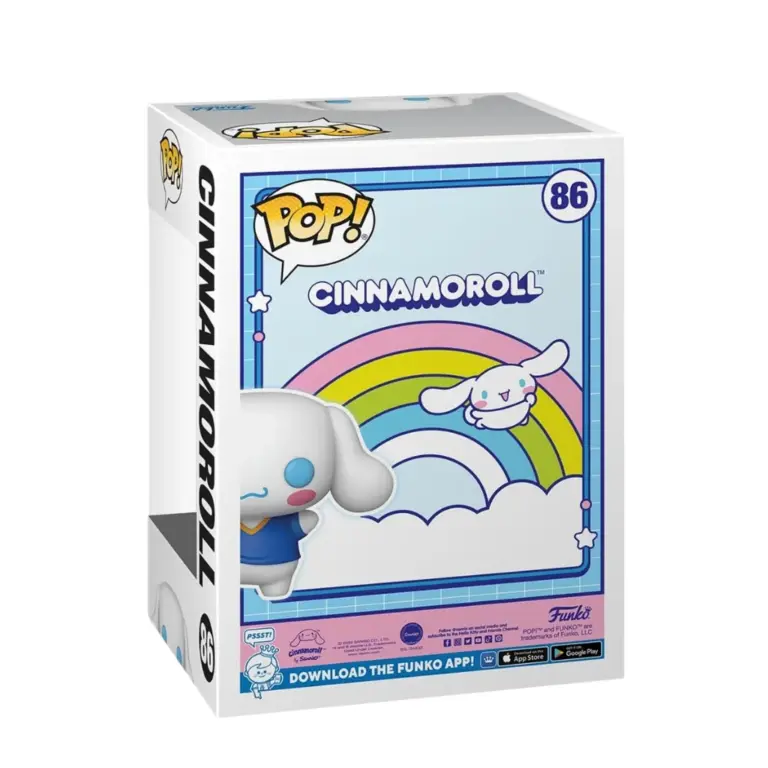 02. Funko Pop! Sanrio Hello Kitty Cinnamoroll With Soccer Ball (Flocked) #86