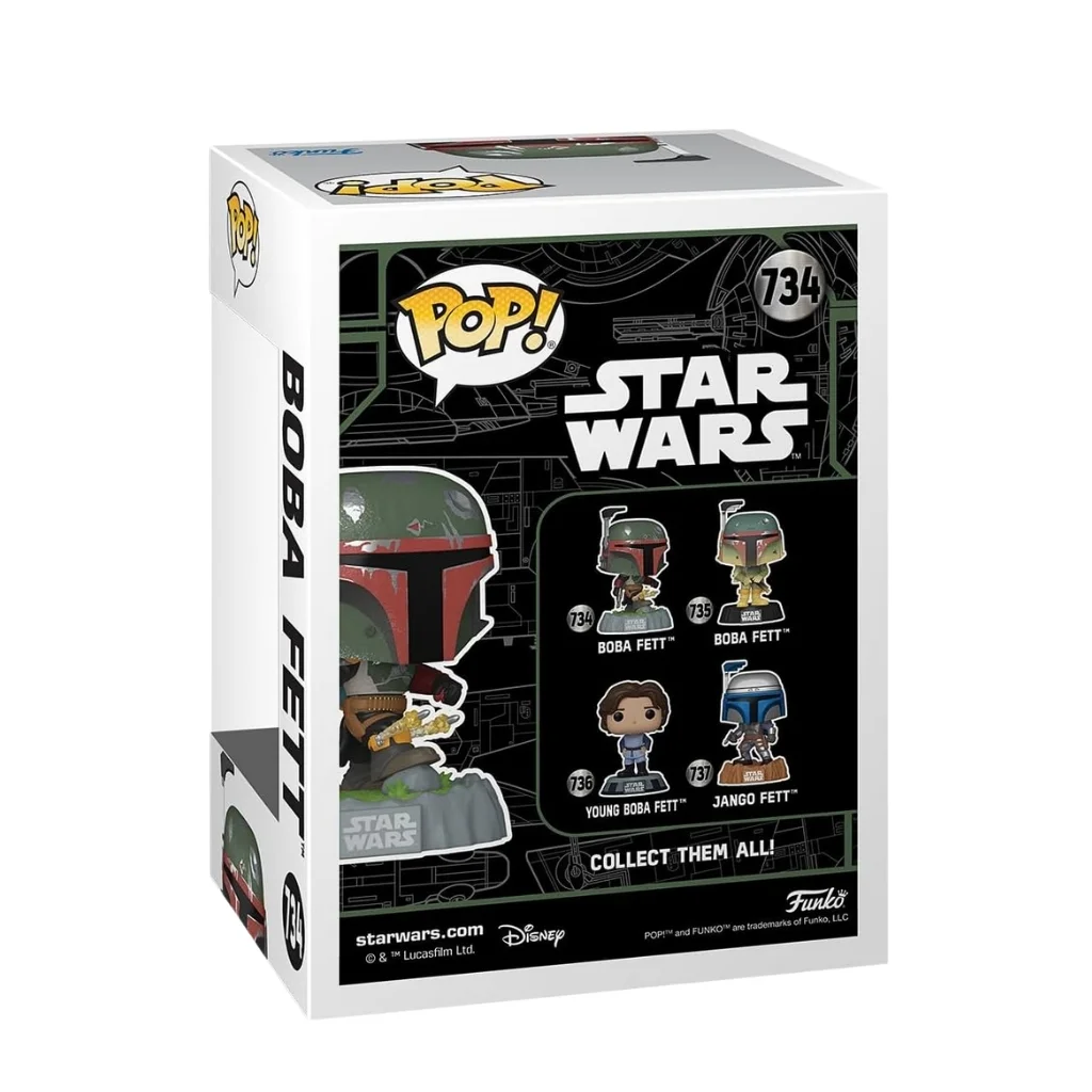 02. Funko Pop! Star Wars Boba Fett #734