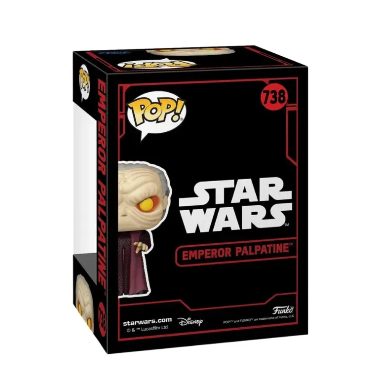 02. Funko Pop! Star Wars Emperor Palpatine #738