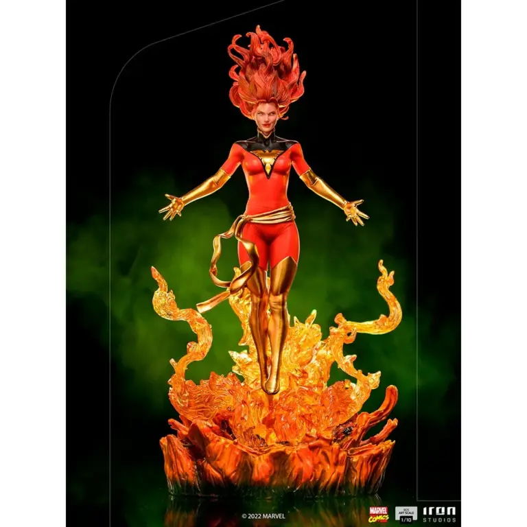02. Iron Studios Marvel X Men Phoenix Figura, 31cm