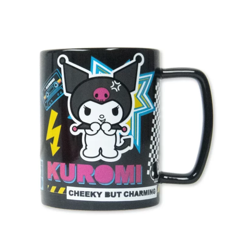 02. Kuromi (Cheeky Punky) Fuzzy Mug, 440 Ml