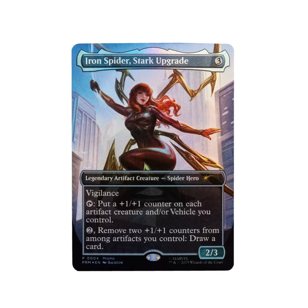 02. Marvel Legends Series MTG Mary Jane Watson (Iron Spider) Figura, 15cm