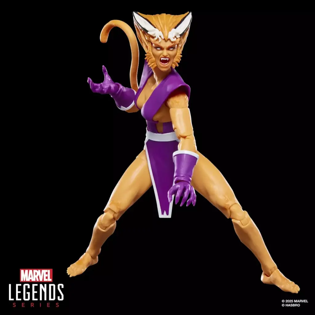 02. Marvel Legends Series X Force Feral Figura, 15cm