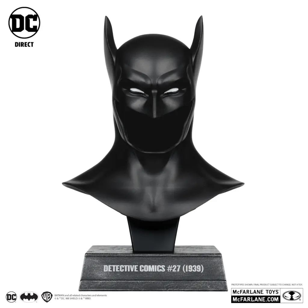 02. McFarlane DC Direct Batman (1st Appearance) Cowl Replica