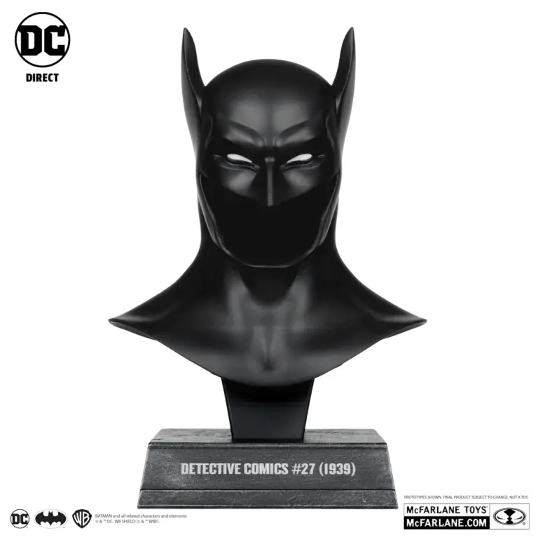 02. McFarlane DC Direct Batman (1st Appearance) Cowl Replica