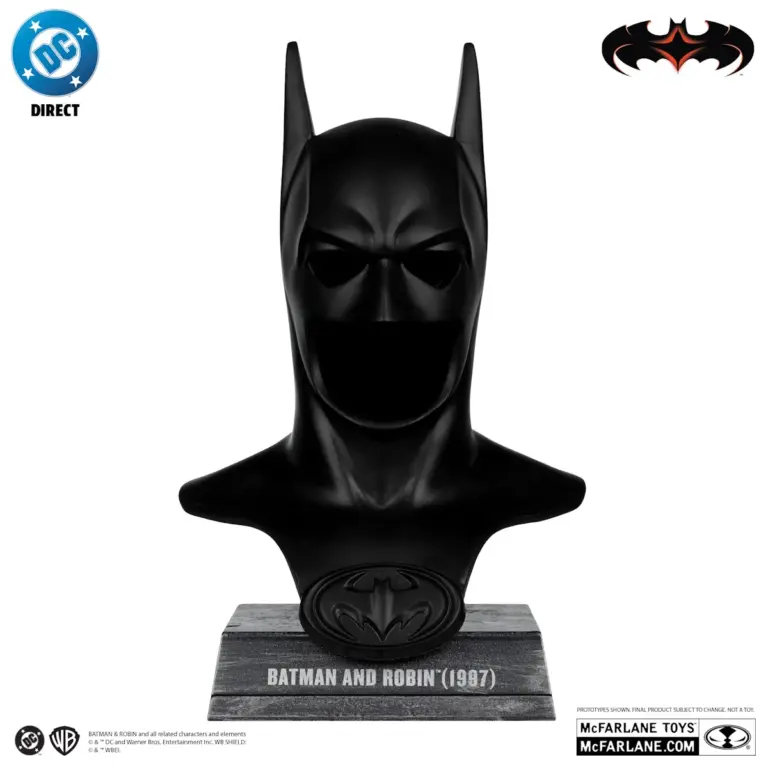 02. McFarlane DC Direct Batman (Batman And Robin) Cowl Replica