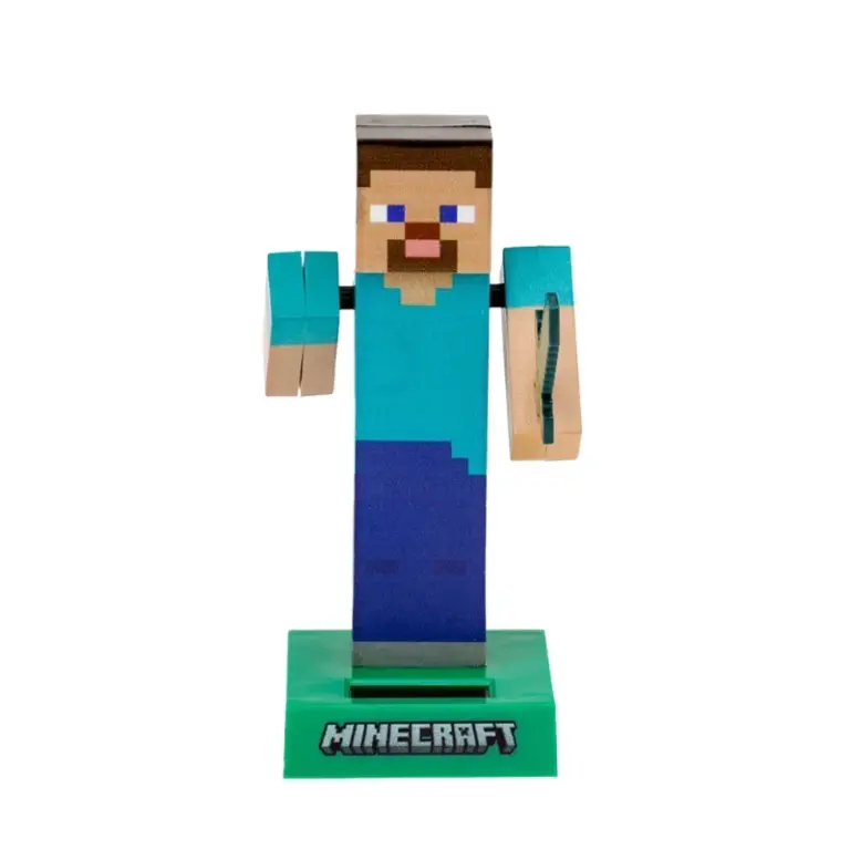 02. Minecraft Steve Solar Pal