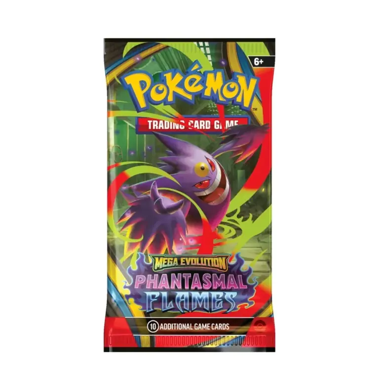 02. Pokémon TCG Mega Evolution Phantasmal Flames Booster Pack