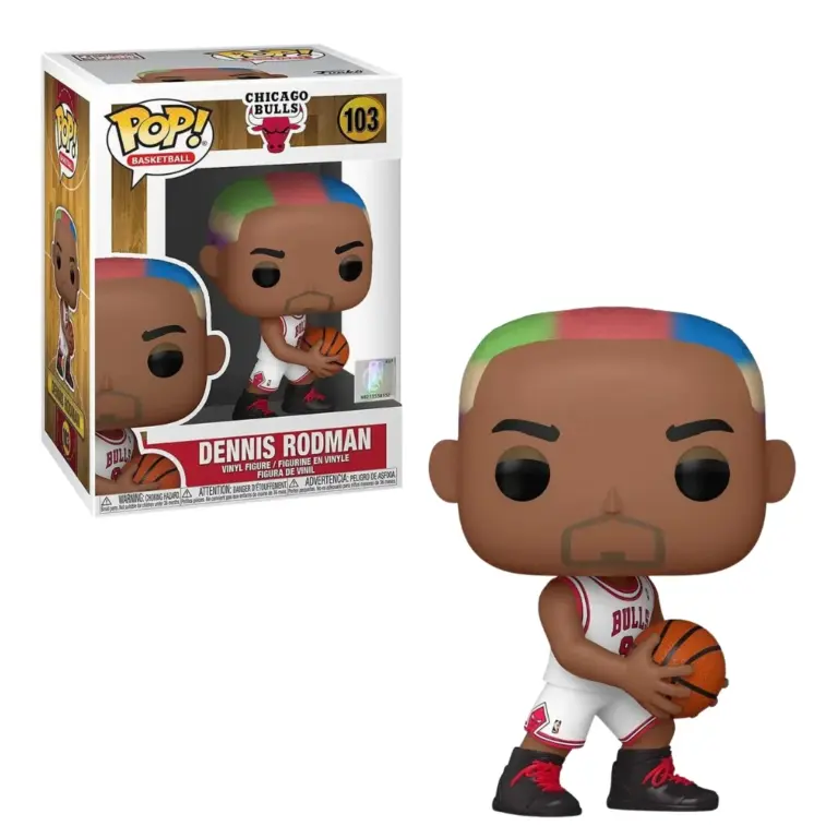 03. Funko Pop! Basketball NBA Legends Dennis Rodman (Bulls Home) #103