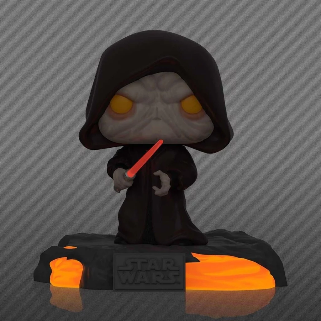03. Funko Pop! Deluxe Star Wars Darth Sidious (GITD) #519