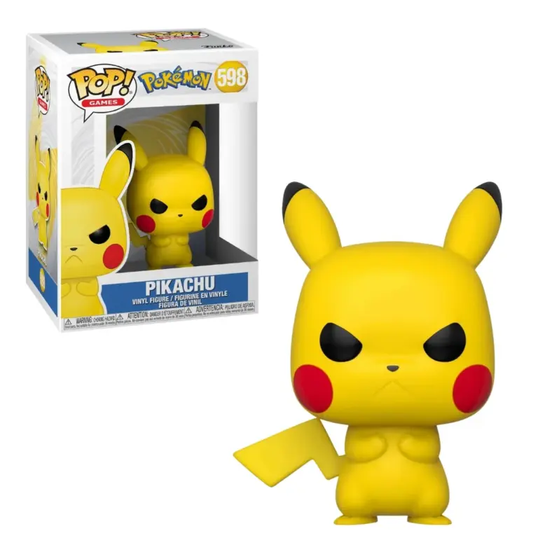 03. Funko Pop! Games Pokémon Grumpy Pikachu #598