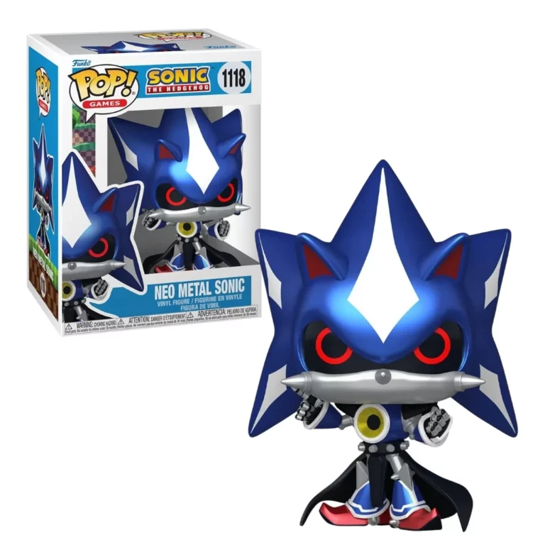 03. Funko Pop! Games Sonic The Hedgehog Neo Metal Sonic #1118