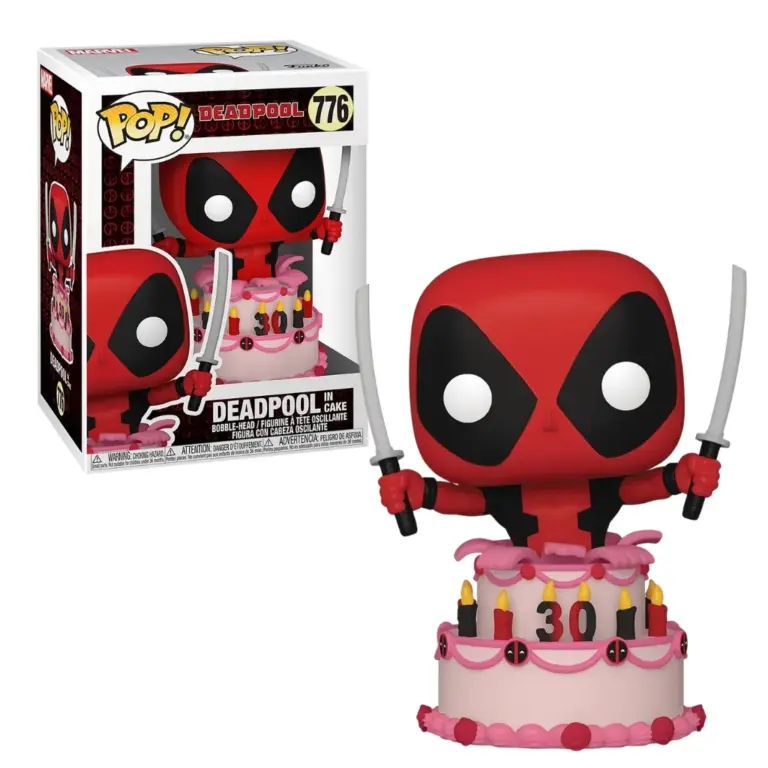 03. Funko Pop! Marvel Deadpool 30th Deadpool In Cake #776