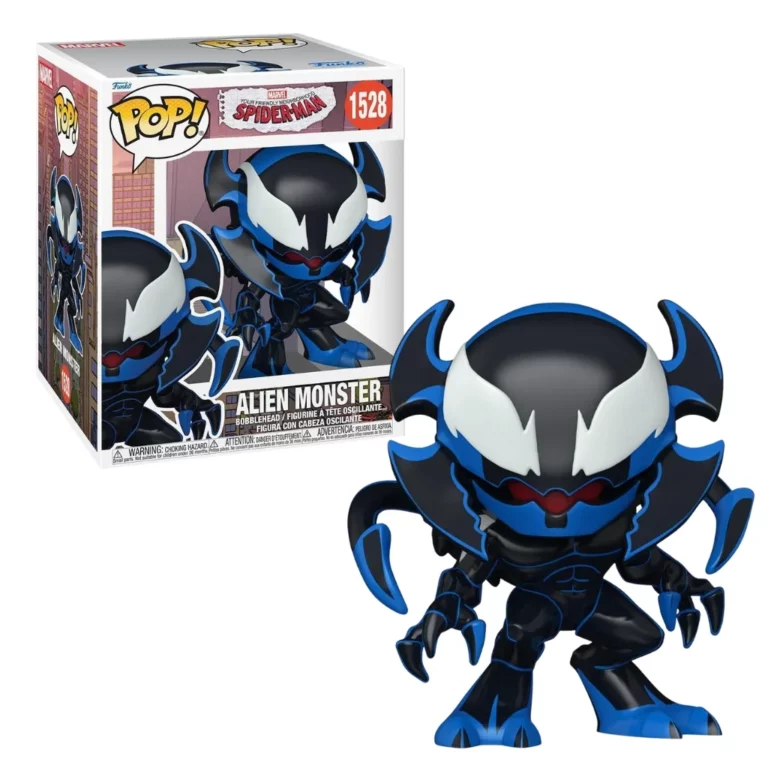 03. Funko Pop! Marvel Friendly Neighborhood Spider Man Alien Monster #1528