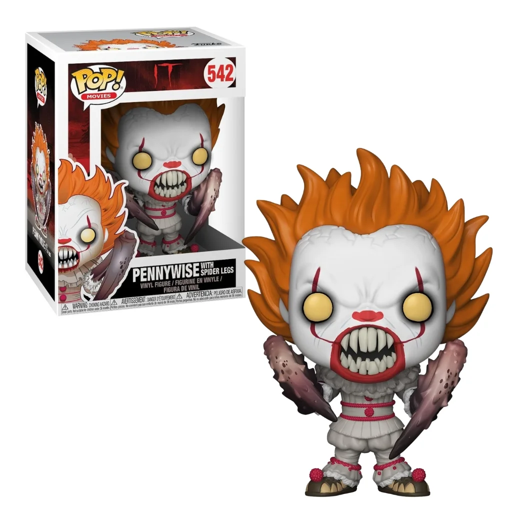 03. Funko Pop! Movies Stephen King's It Pennywise With Spider Legs #542